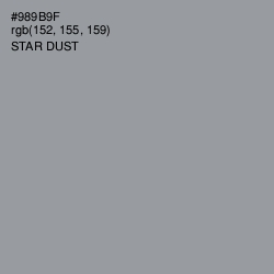 #989B9F - Star Dust Color Image